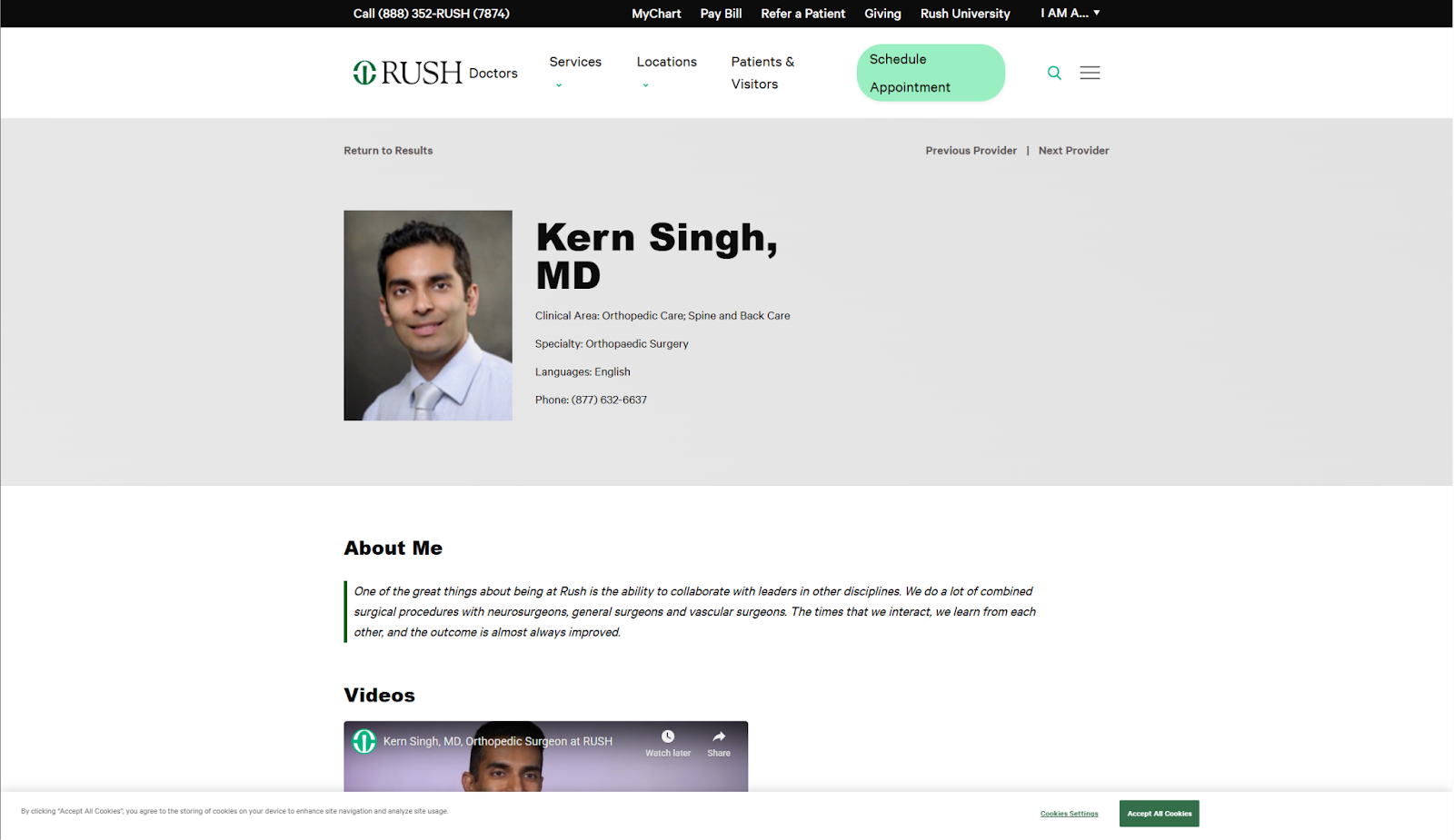 Kern Singh M.D